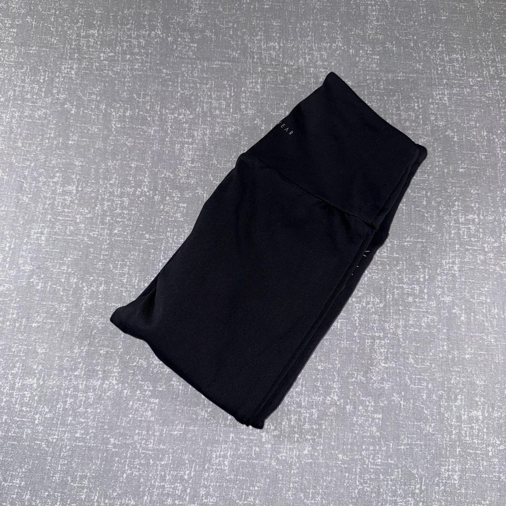 Ryderwear Leggings Womens S Black Camo Panel High Rise Ankle Gym Yoga Running